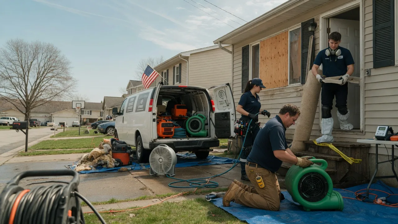 Water Damage Restoration in Kennerdell, PA near me